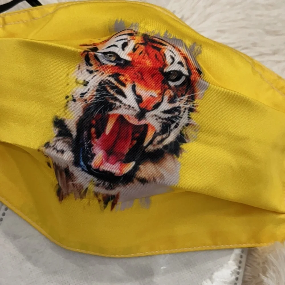 New tiger face mask